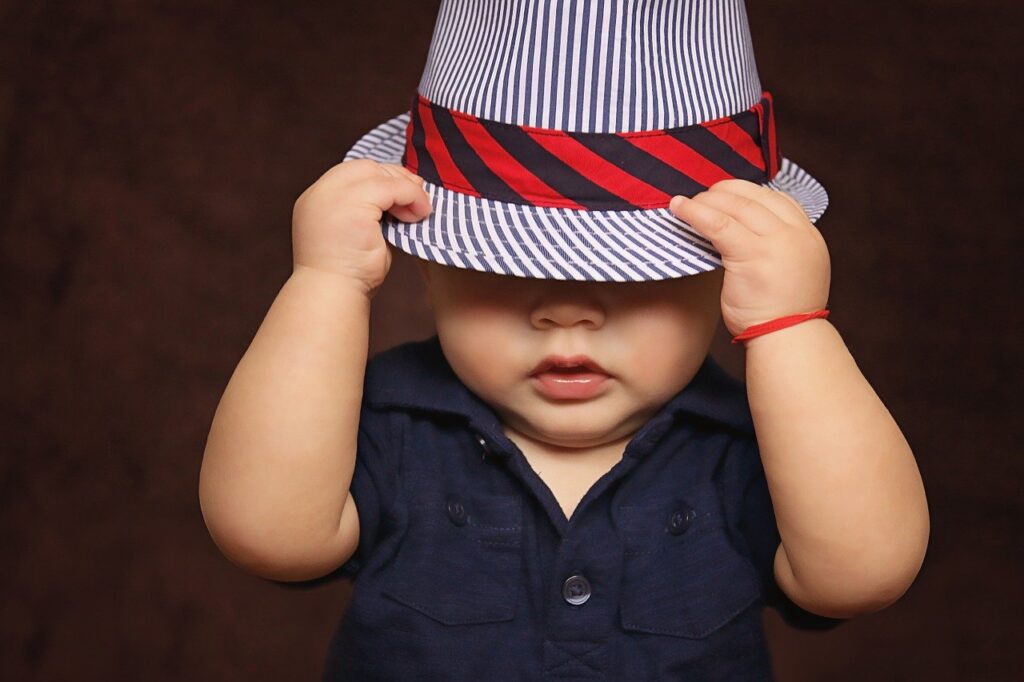 bambino sicuro di sè